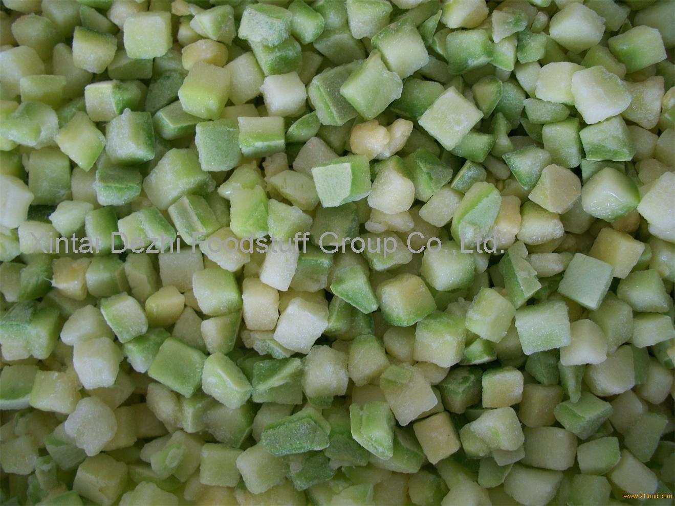 Frozen Zucchini Dices