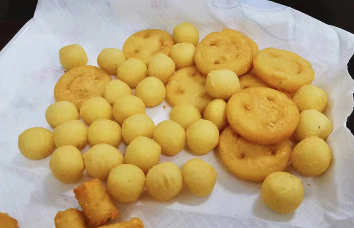 Frozen Prefried Potato Ball